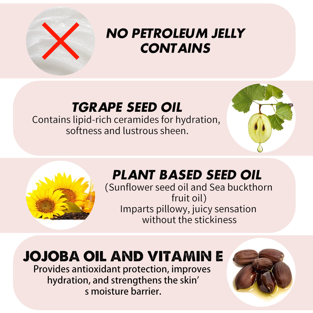 4-Piece Plant-Based Lip Oil Set