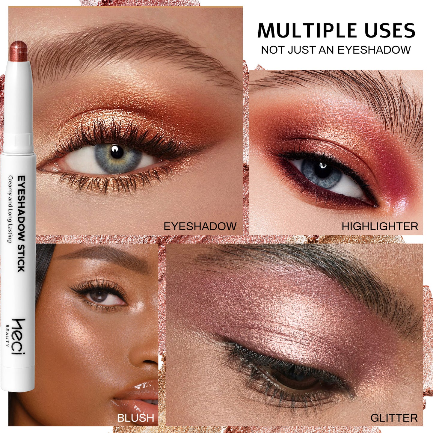 HECI BEAUTY Creamy Eyeshadow Stick