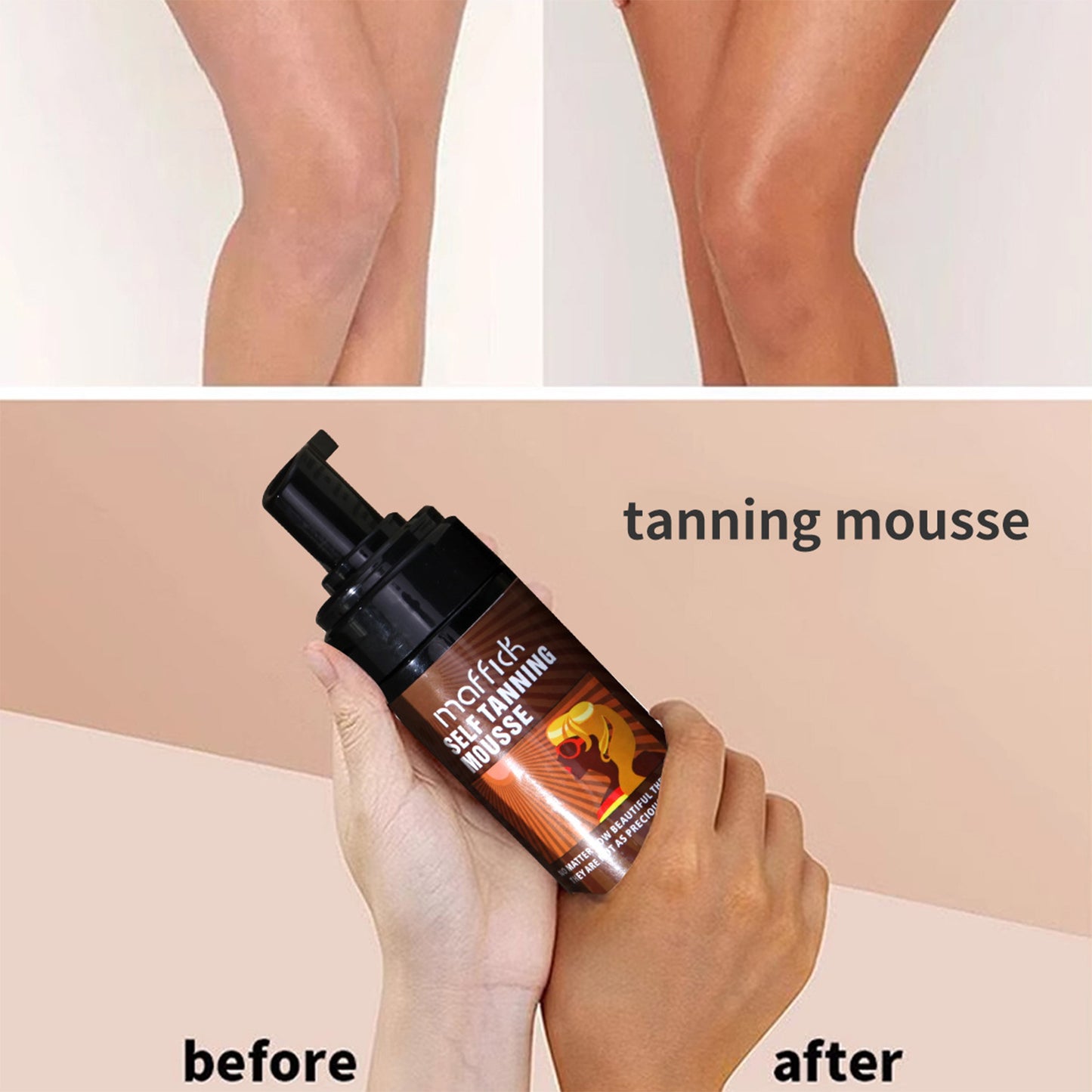 Maffick Self Tanning Mousse
