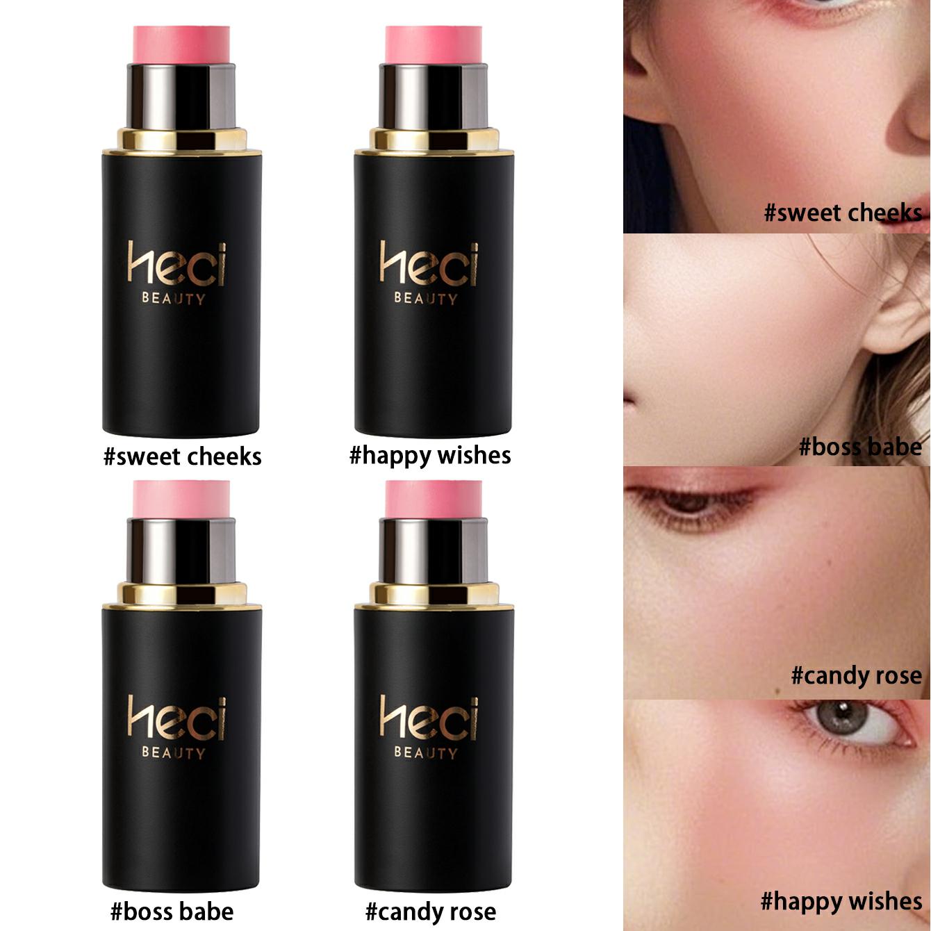 HECI BEAUTY 3-in-1 Multi-Use Cream Blush Stick