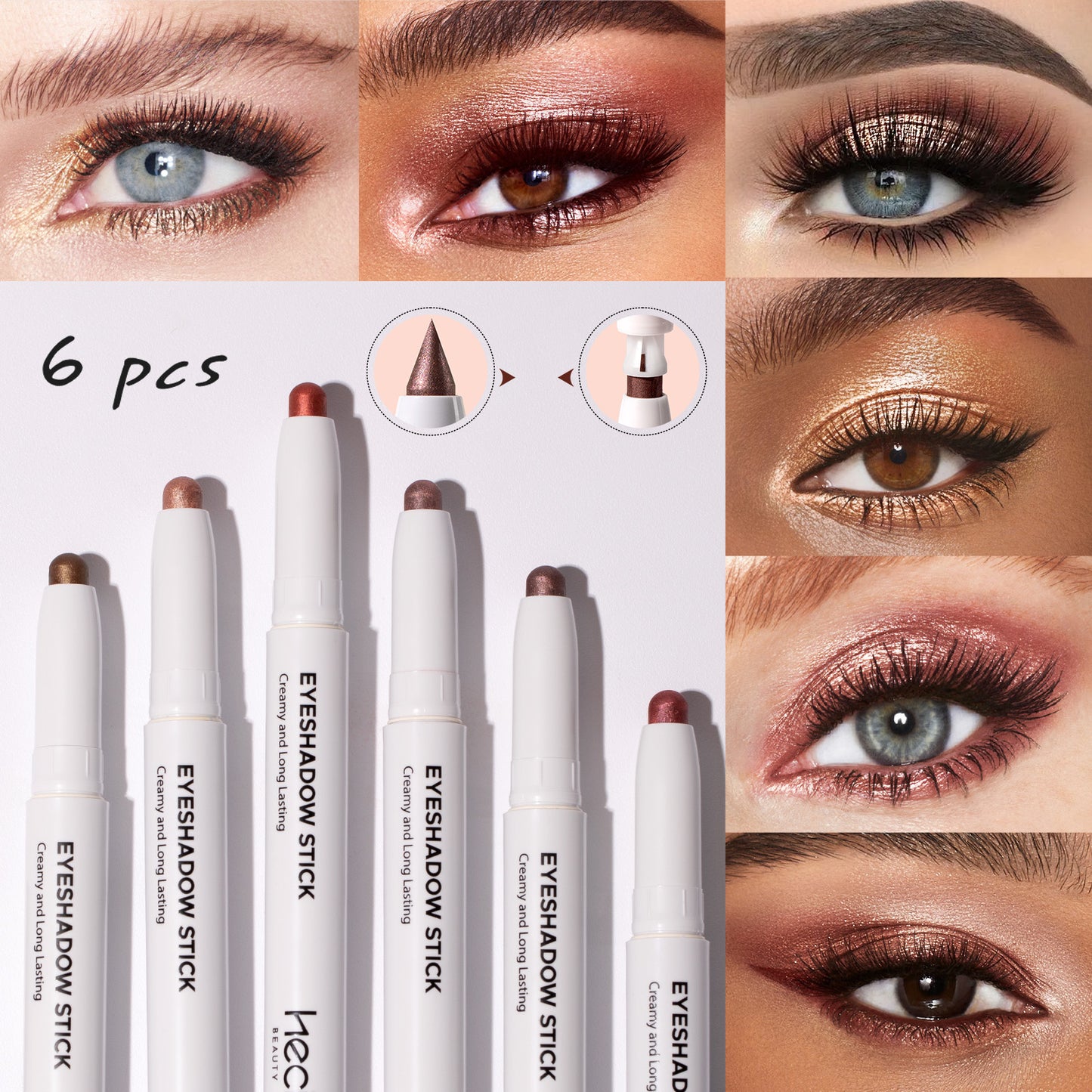 HECI BEAUTY Creamy Eyeshadow Stick