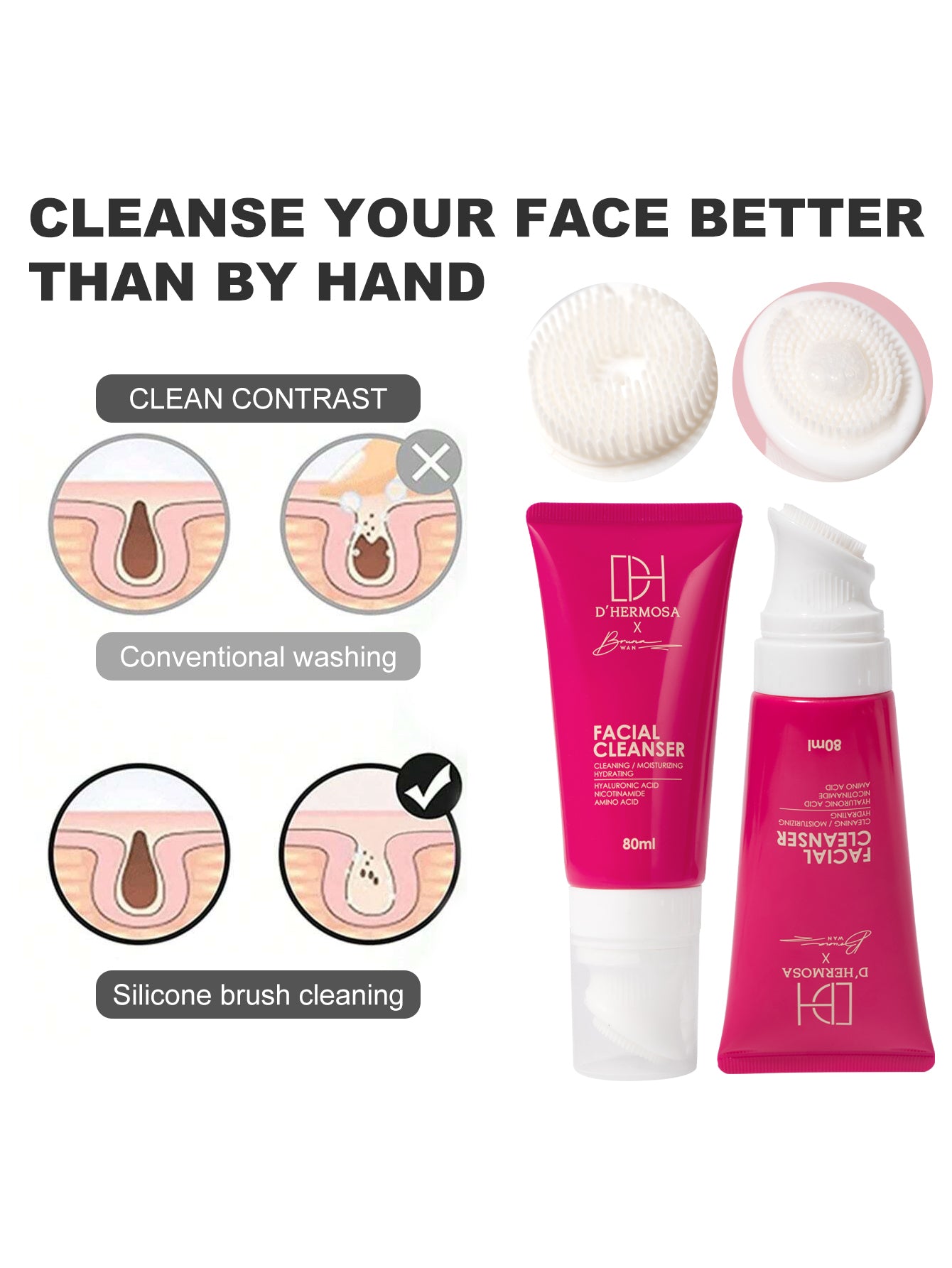 Gentle Amino Acid Facial Cleanser - Hydrating
