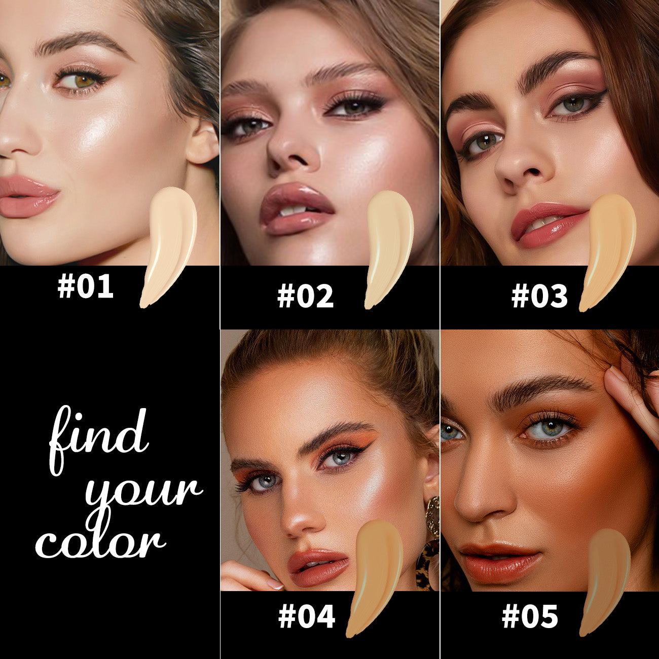 MISSYOUNG Full Cover Liquid Matte Foundation