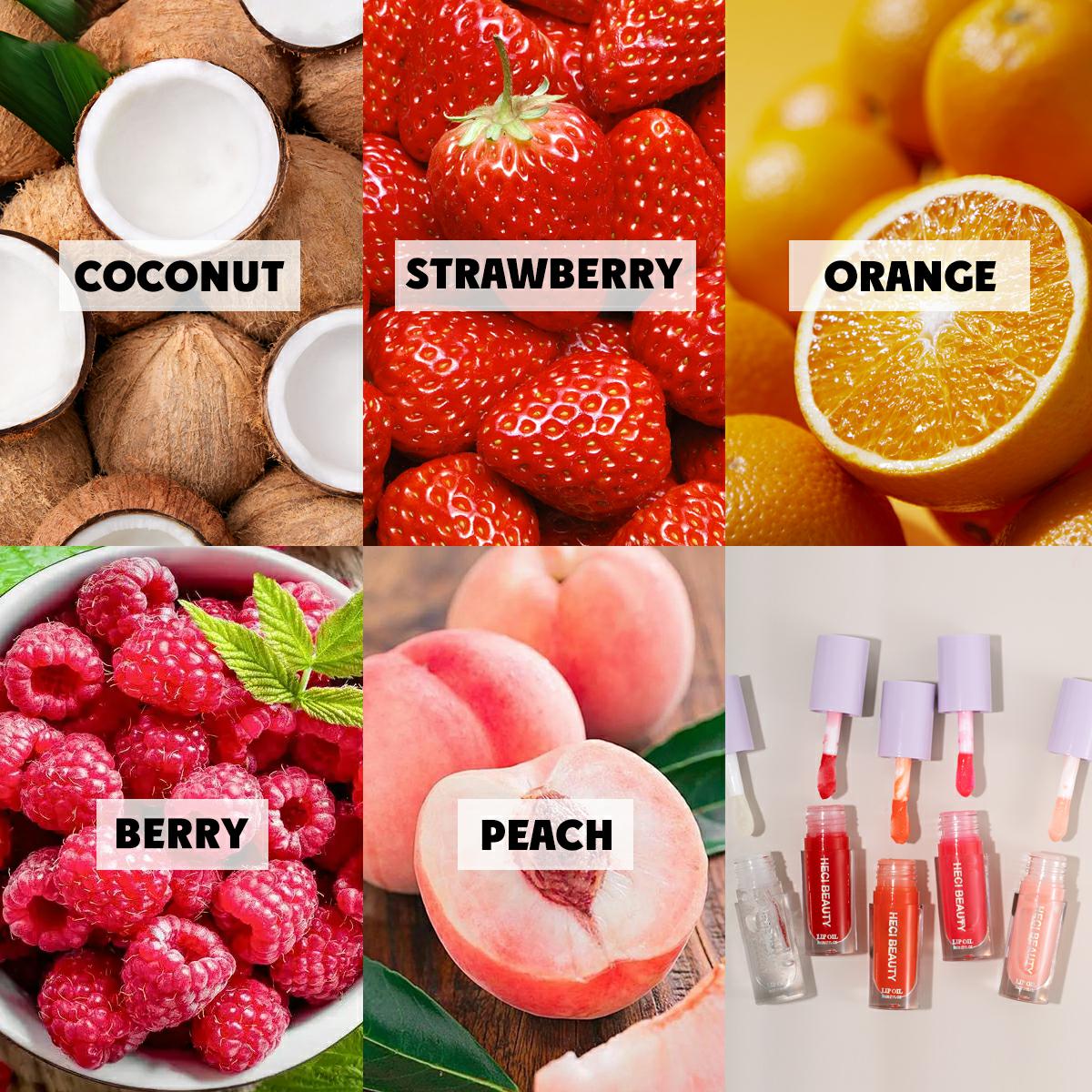 HECI BEAUTY Fruit-Flavored Lip Oil