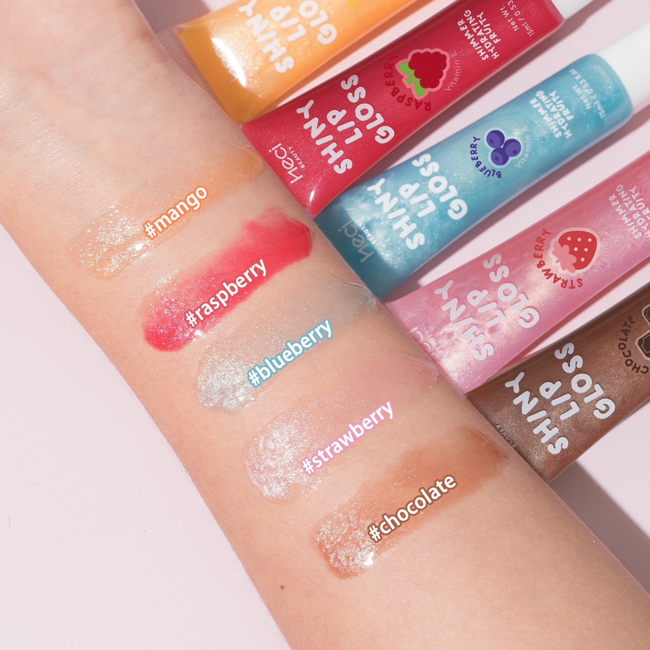 HECI Shiny Fruit Lip Gloss