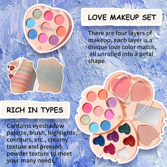MISSYOUNG Heart-Shaped Makeup Palette