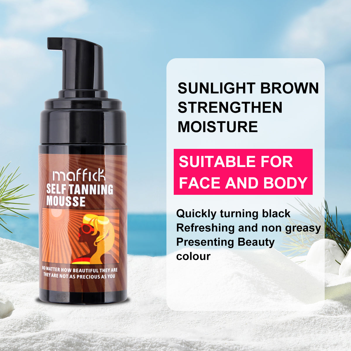 Maffick Self Tanning Mousse