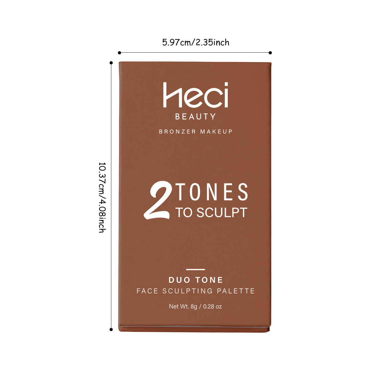 HECI BEAUTY Silky Soft-Focus Contour Palette
