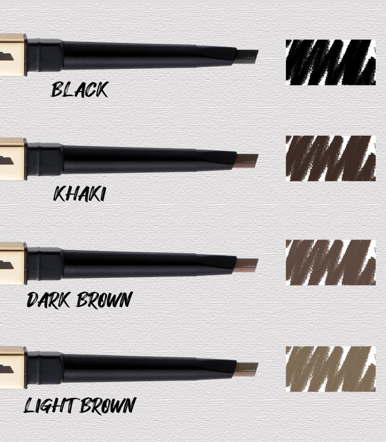 HECI Dual-Ended Eyebrow Pencil with Spoolie Brush