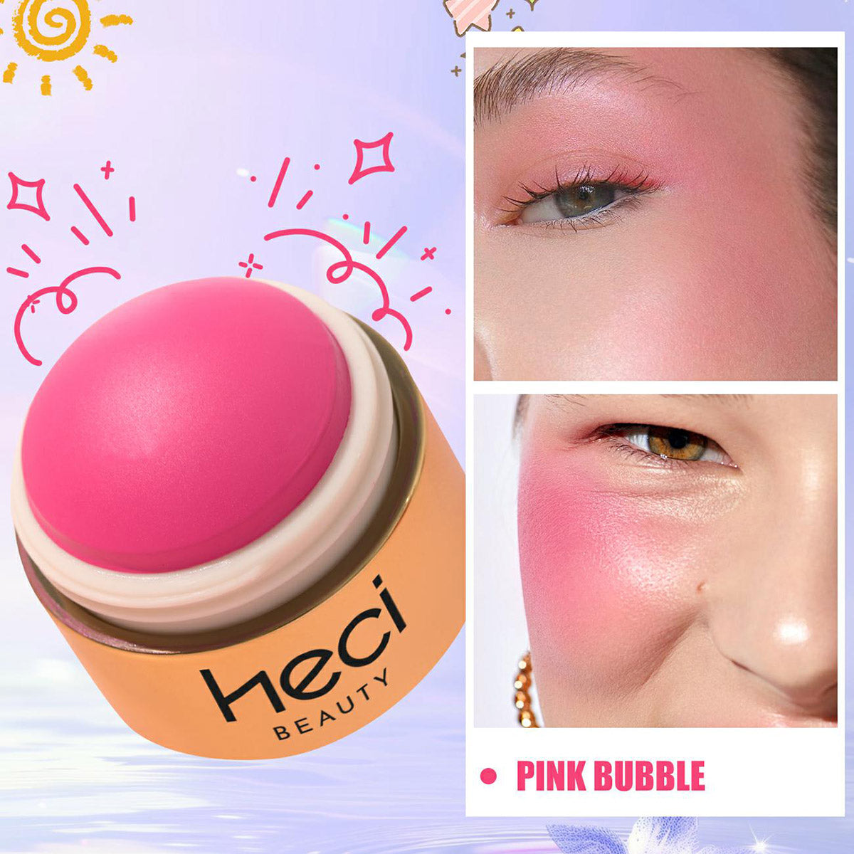 HECI BEAUTY Cheeky Color Jam Cream Blush