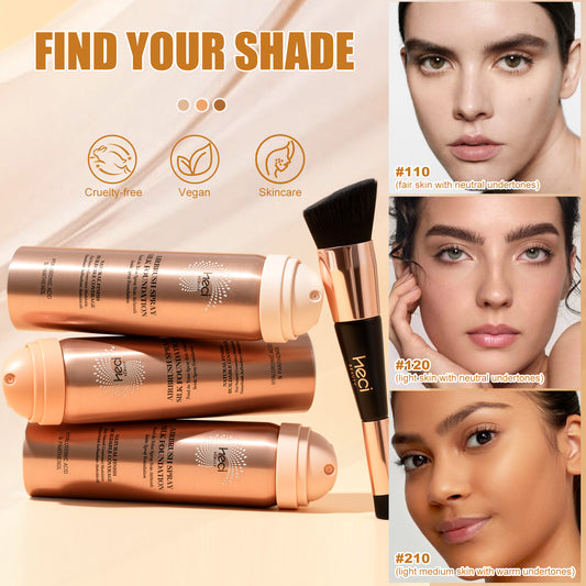 HECI BEAUTY Smooth Long-Wear Foundation Spray