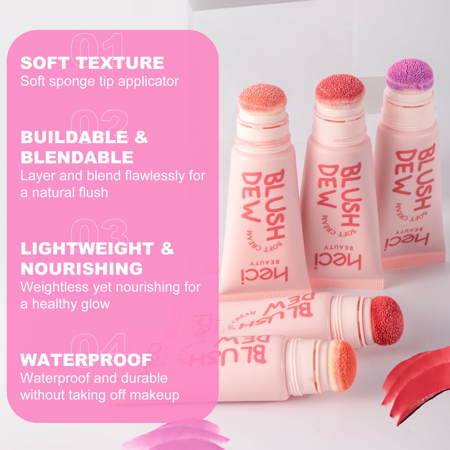 HECI BEAUTY Multi-Use Cream Blush Dew