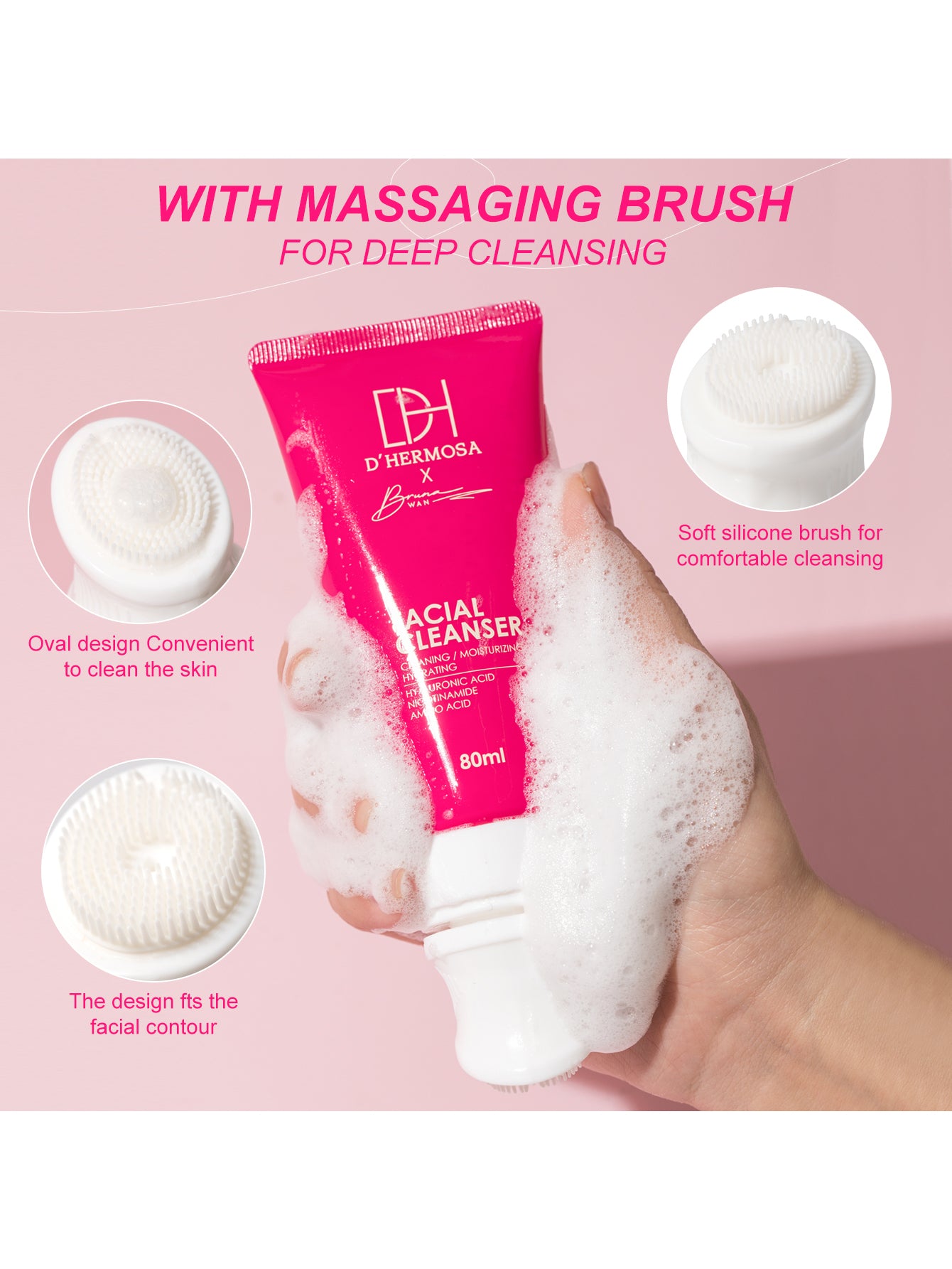 Gentle Amino Acid Facial Cleanser - Hydrating