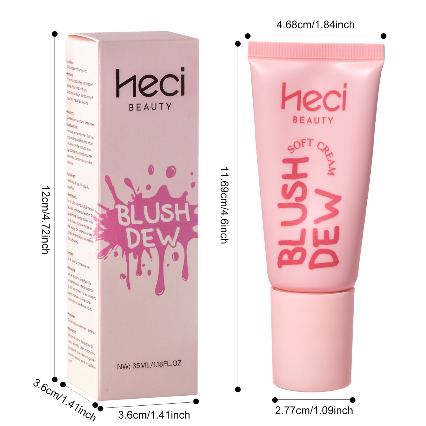 HECI BEAUTY Multi-Use Cream Blush Dew