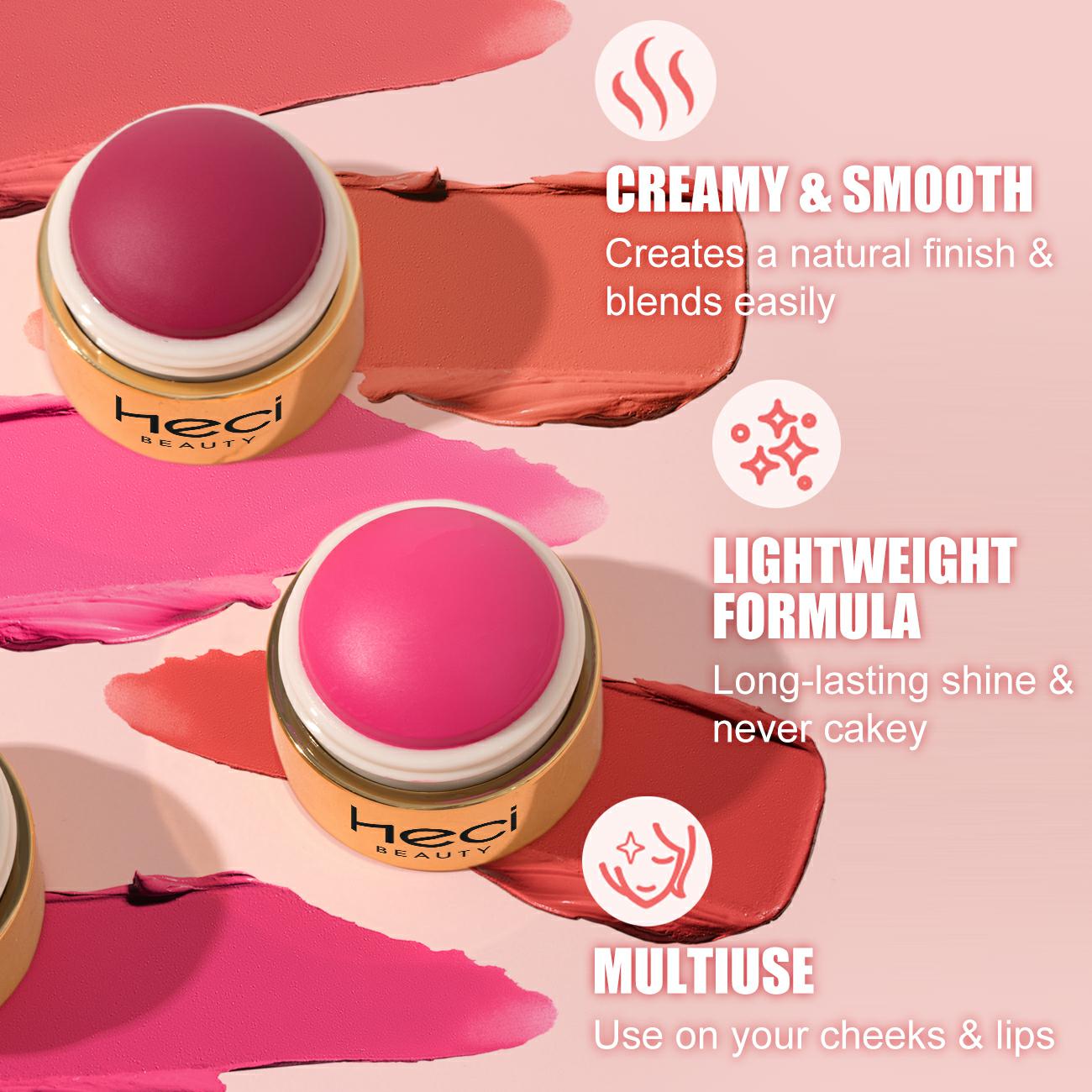 HECI BEAUTY Cheeky Color Jam Cream Blush
