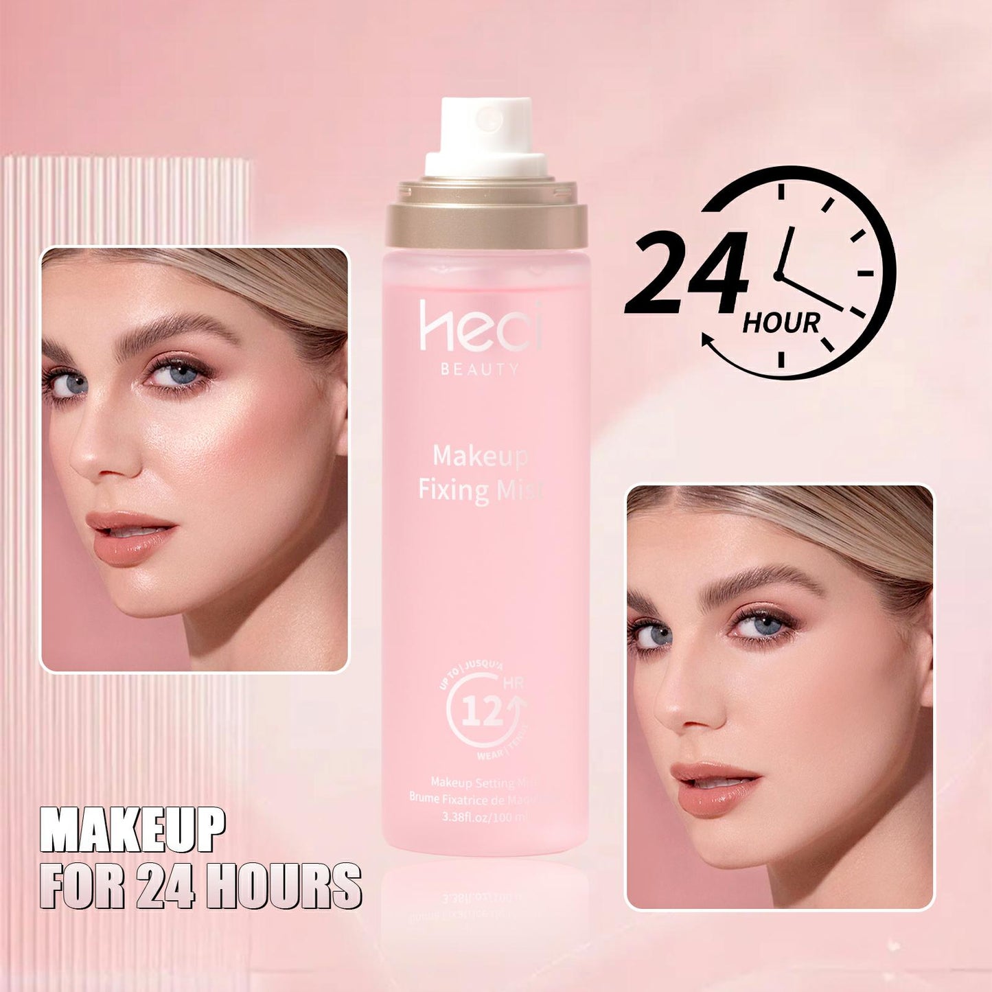 HECI BEAUTY 24 Hour Makeup Setting Spray