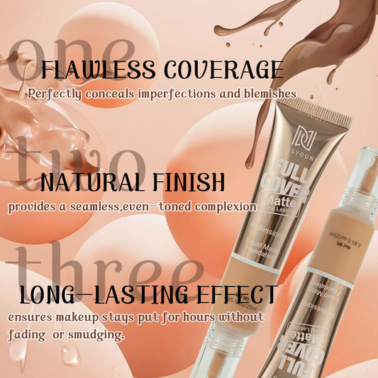 MISSYOUNG Full Cover Liquid Matte Foundation