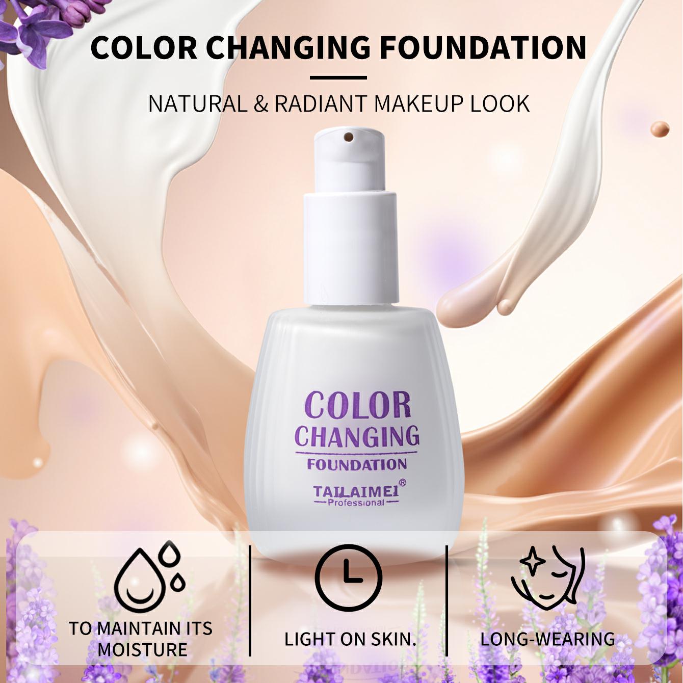 TAILAIMEI Color Changing Liquid Foundation