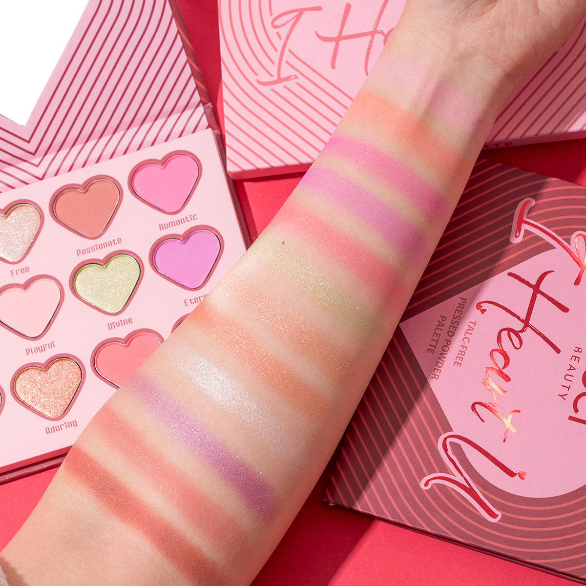 12-Shade Eyeshadow Palette + Brush & Lashes Set