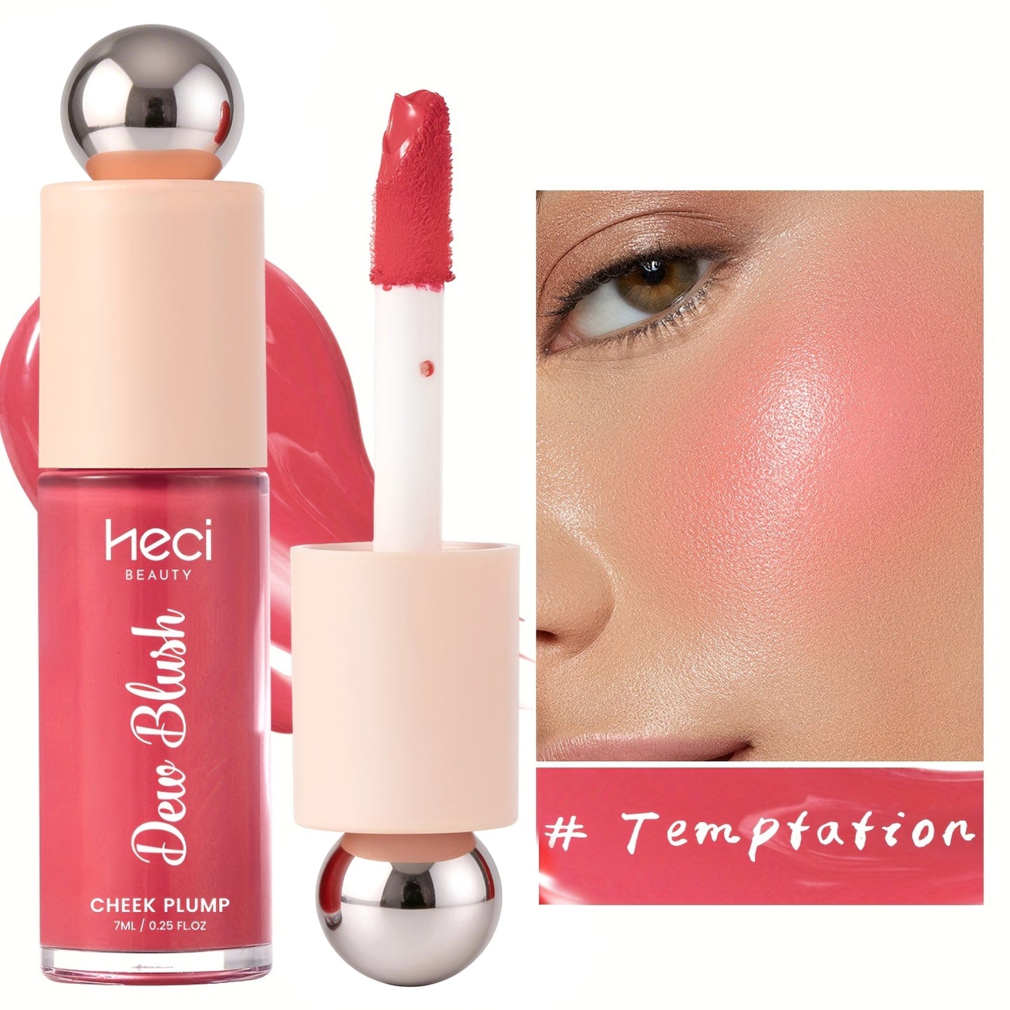 HECI BEAUTY Long-Wearing Liquid Blush