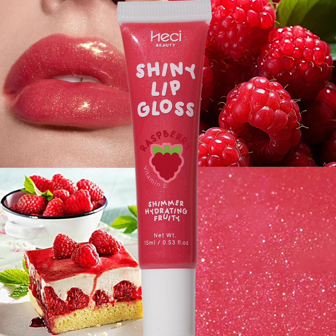 HECI Shiny Fruit Lip Gloss