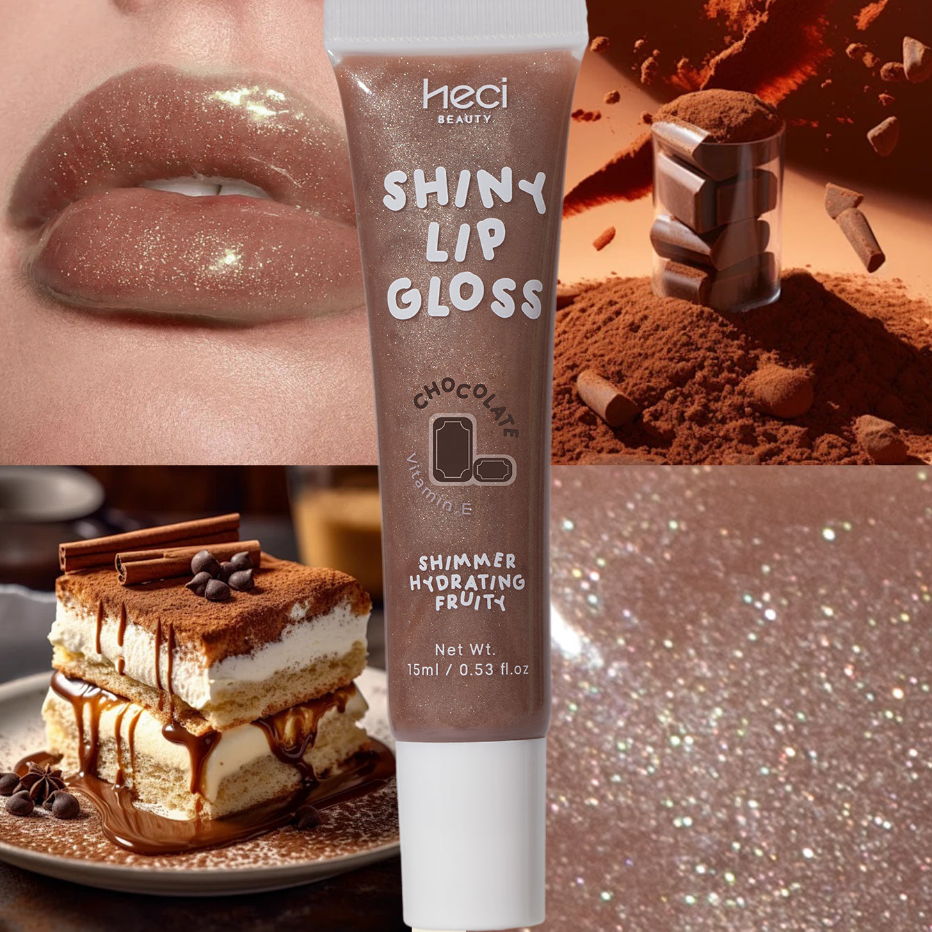 HECI Shiny Fruit Lip Gloss