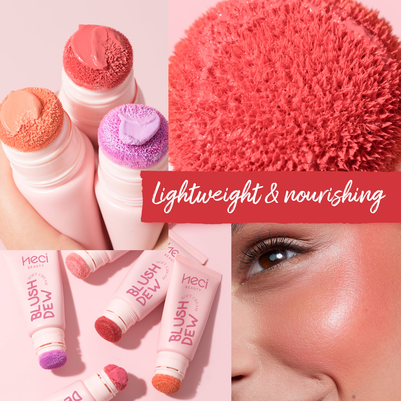 HECI BEAUTY Multi-Use Cream Blush Dew