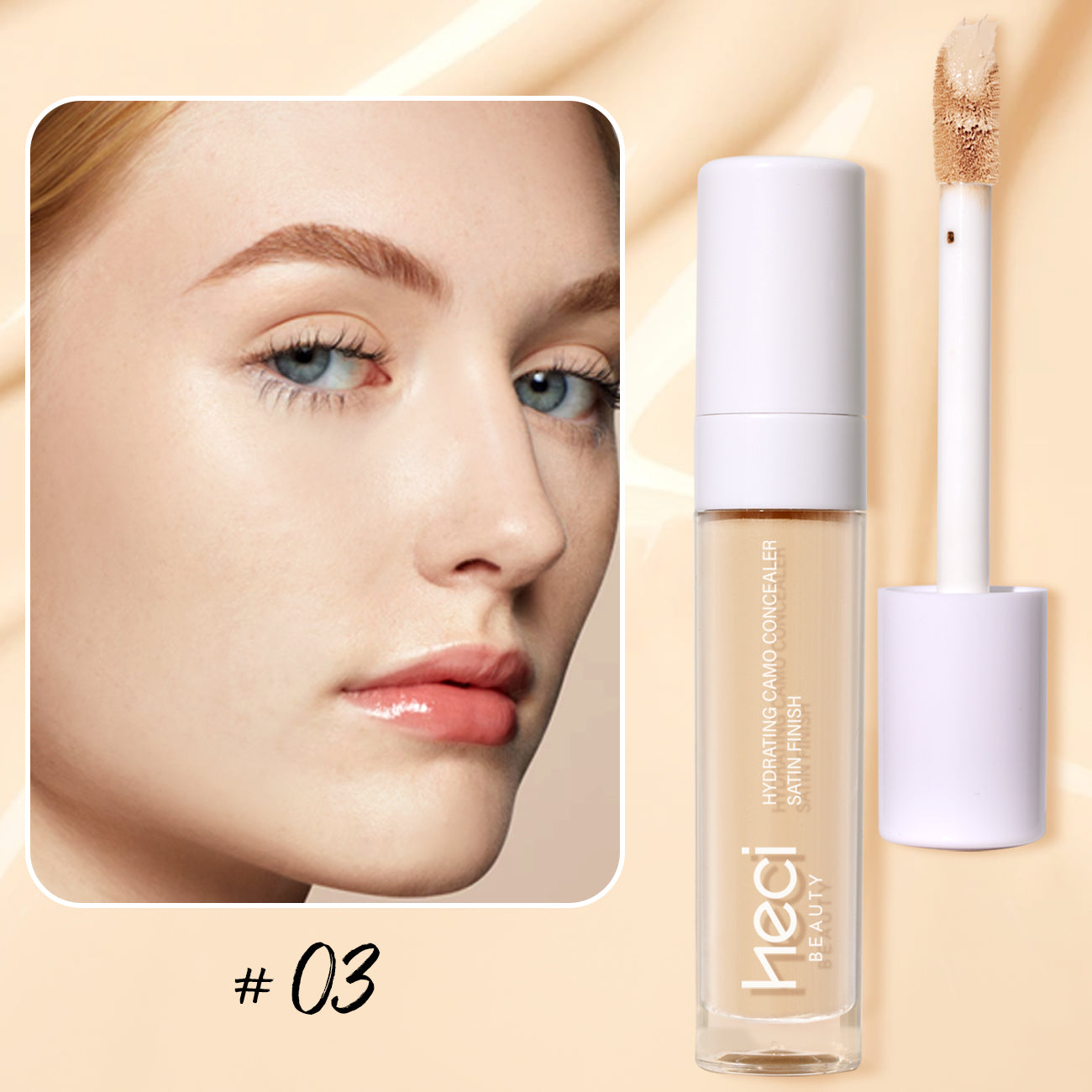 Heci Beauty Hydrating Camo Concealer