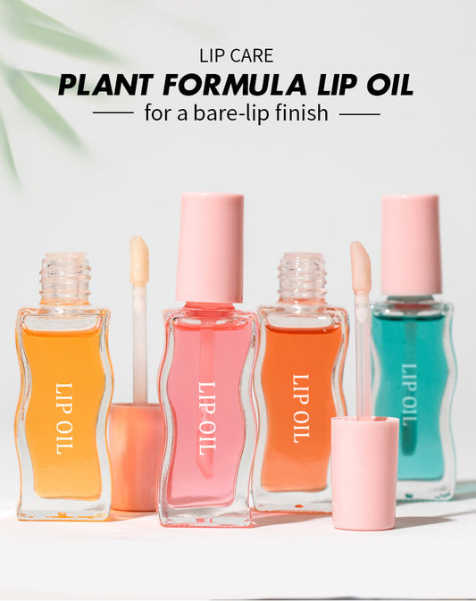 4-Piece Plant-Based Lip Oil Set