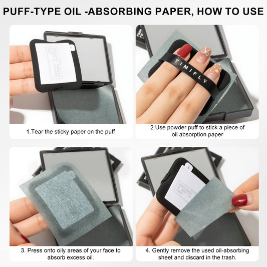 Timifly Portable Oil-Absorbing Sheets