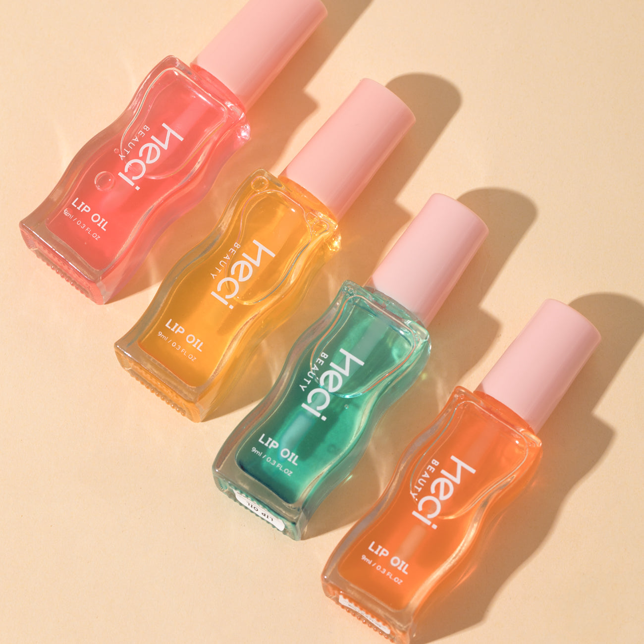 4-Piece Plant-Based Lip Oil Set