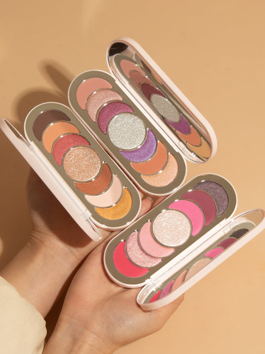 HECI BEAUTY Multi-Tone Shimmer Eyeshadow Palette