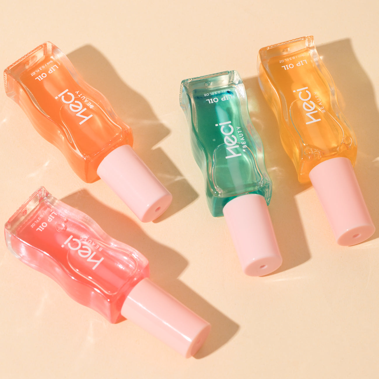 4-Piece Plant-Based Lip Oil Set