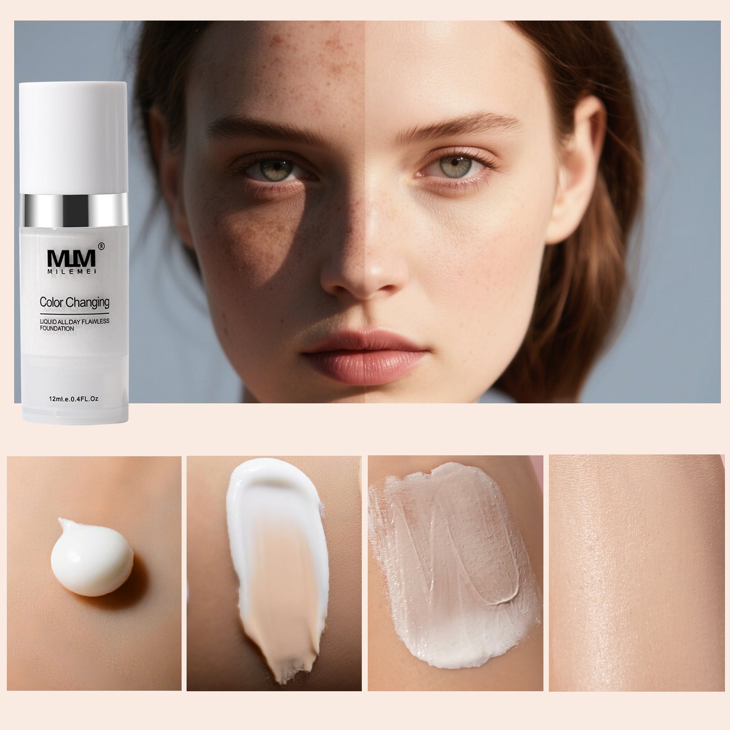 MILEMEI Color Changing Liquid Foundation