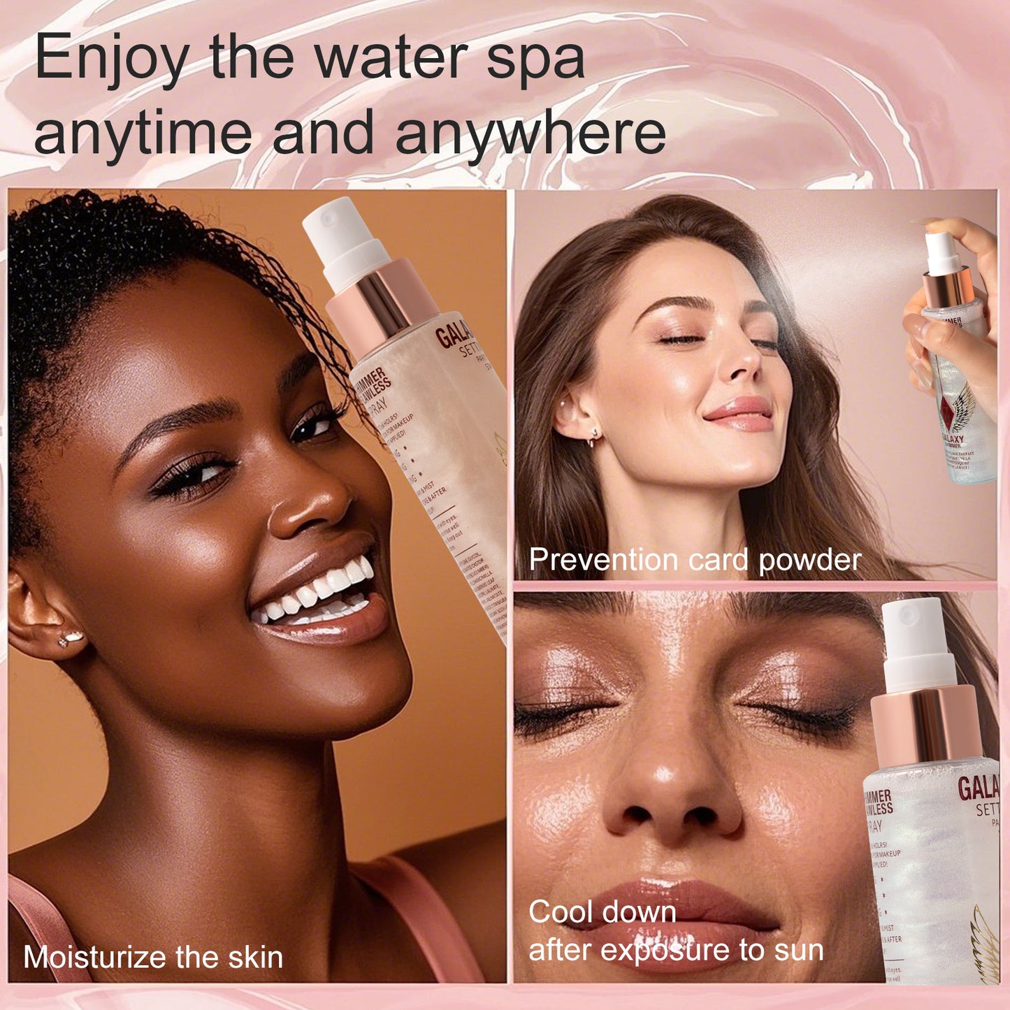 GALAXY Shimmer Flawless Setting Spray