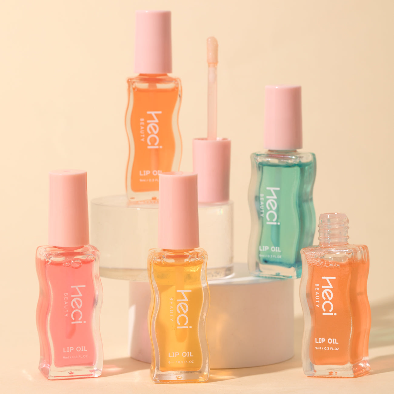 4-Piece Plant-Based Lip Oil Set