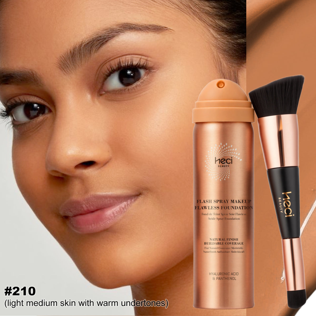 HECI BEAUTY Smooth Long-Wear Foundation Spray
