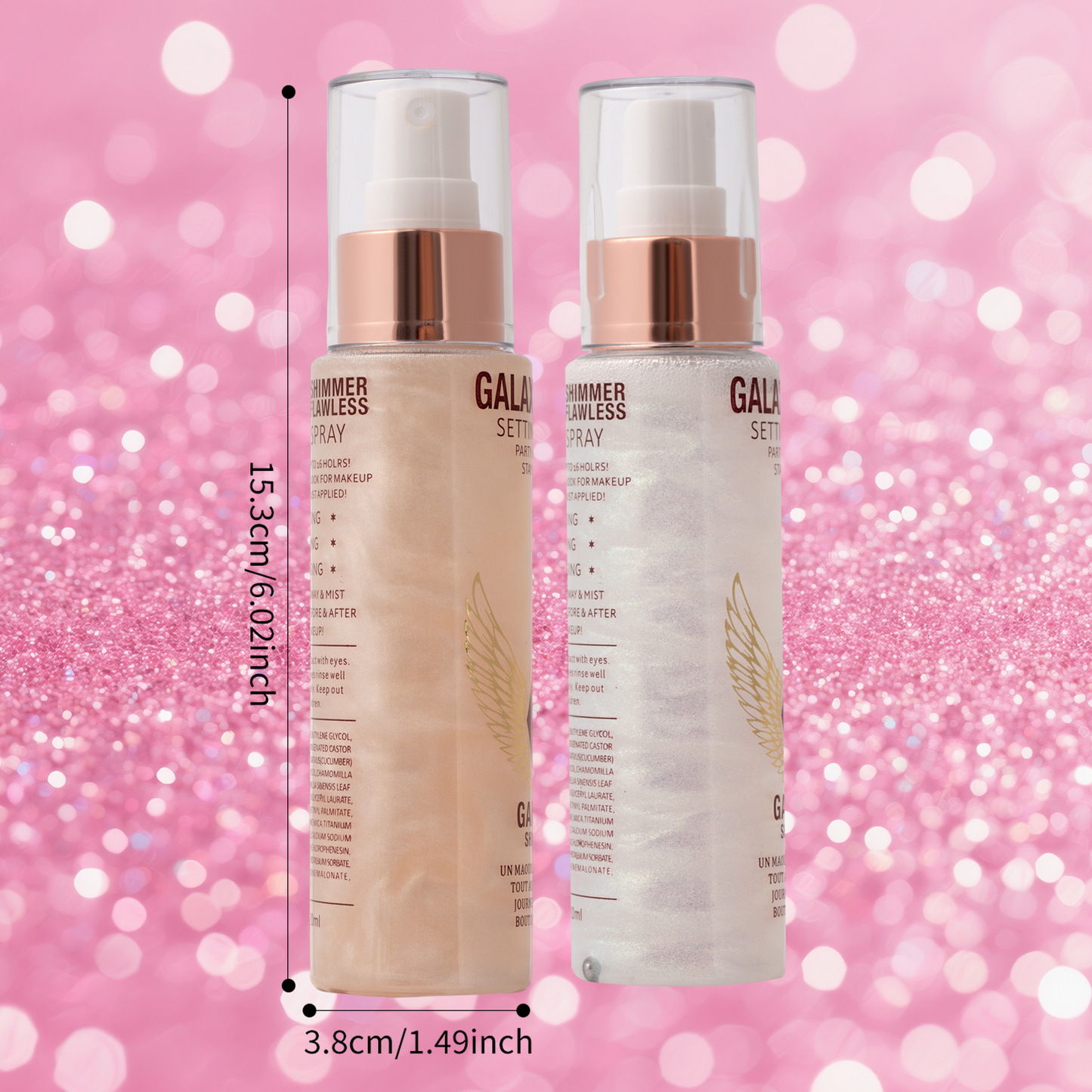 GALAXY Shimmer Flawless Setting Spray