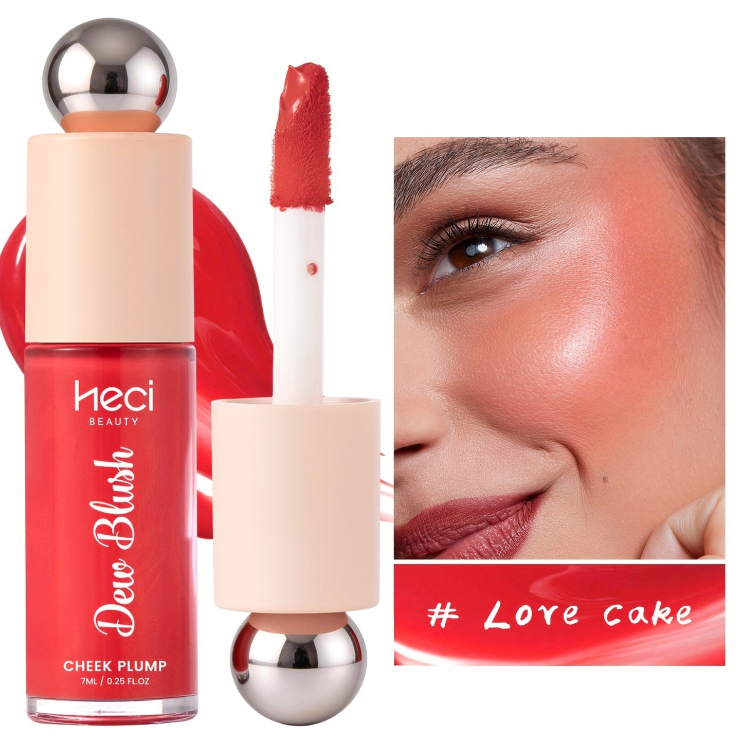 HECI BEAUTY Long-Wearing Liquid Blush