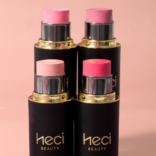 HECI BEAUTY 3-in-1 Multi-Use Cream Blush Stick